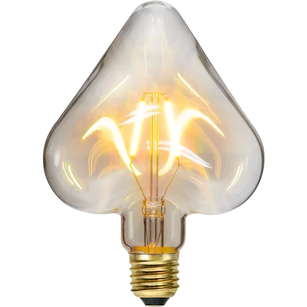 Wholesale Heart Shaped Retro Edison Bulb LED Filament Vintage Lamp Decorative Light