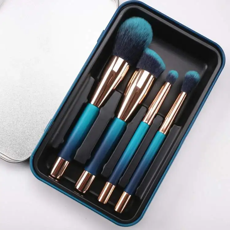 
New Design Magnetic Makeup Brush Set High Quality Low Moq Private Label Synthetic Make Up Brushes 