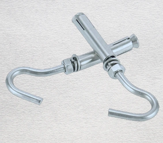 Wholesale Carbon Steel 304 Stainless Steel Hook Expansion Anchor M6 m8 m10m12 Hook Bolts for factory
