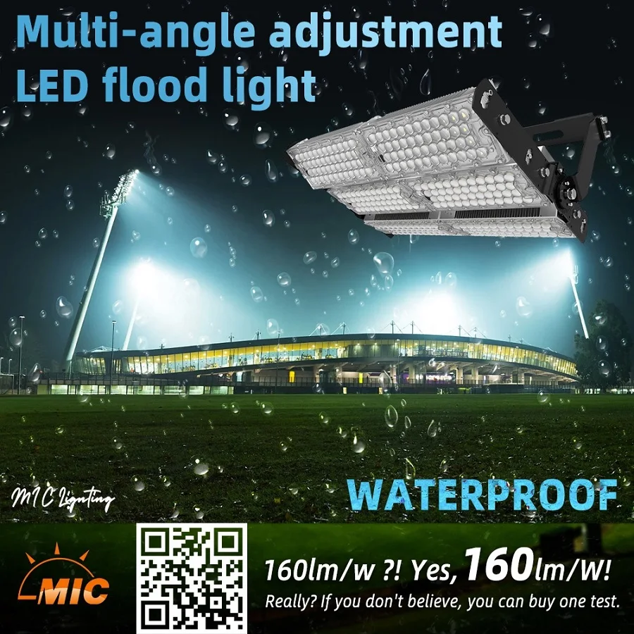 Chinese Factory 1000 Watt Led Outdoor Lamp Outdoor Garden Spotlamp Flood Light Aluminium Diecasting At Good Price