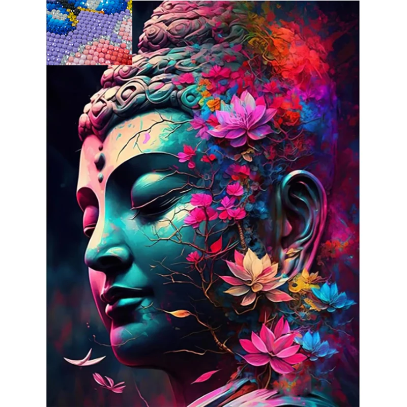 figure of the Buddha diamond art kit diamond painting craft  art diamond painting puzzles kit for adults