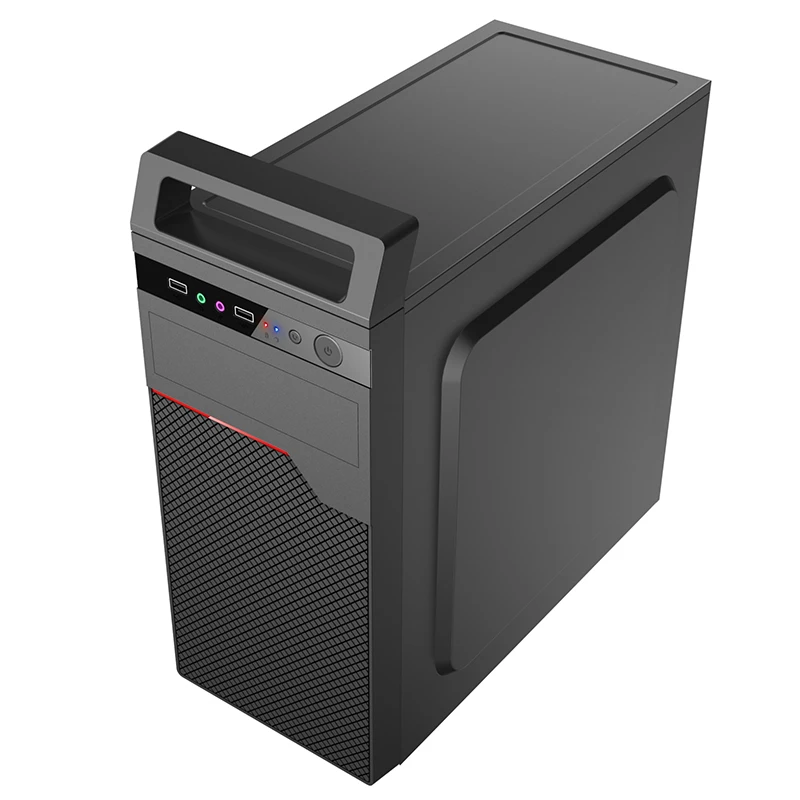 Снеговик удивительный дизайн MATX Mini ITX PC игровой чехол Mid Tower компьютер настольный стальной лист черный компьютерный корпус Корпус Корпуса