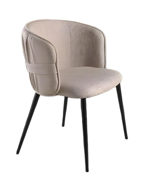 Factory Designer ANGEL CERDA Dining Chair Soft Modern Simple Cafe Restaurant Dining Room Furniture Nordic Style Fabric Home