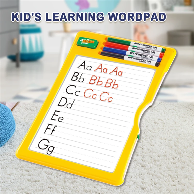 KSF Educational Toys English Alphabet Letter Learning Set Art Wordpad Drawing Board For Kids