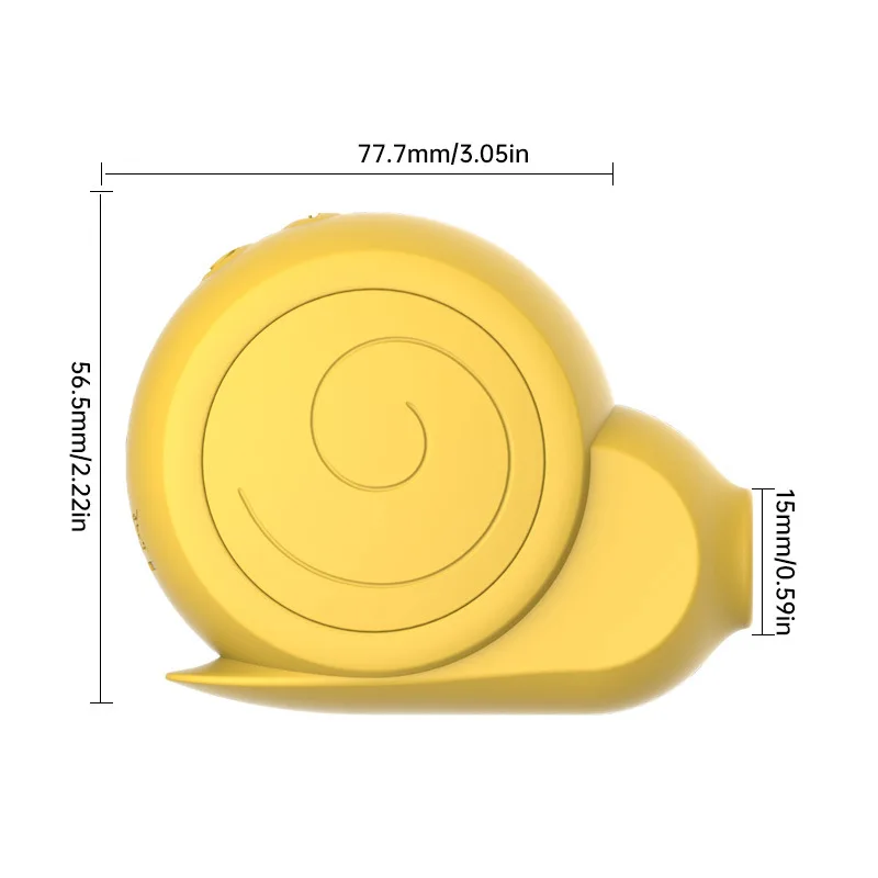 Snail Sex Toys Nipple Sucker Licking Love Egg Male Female Shared Masturbator USB Vibration Jumping Egg