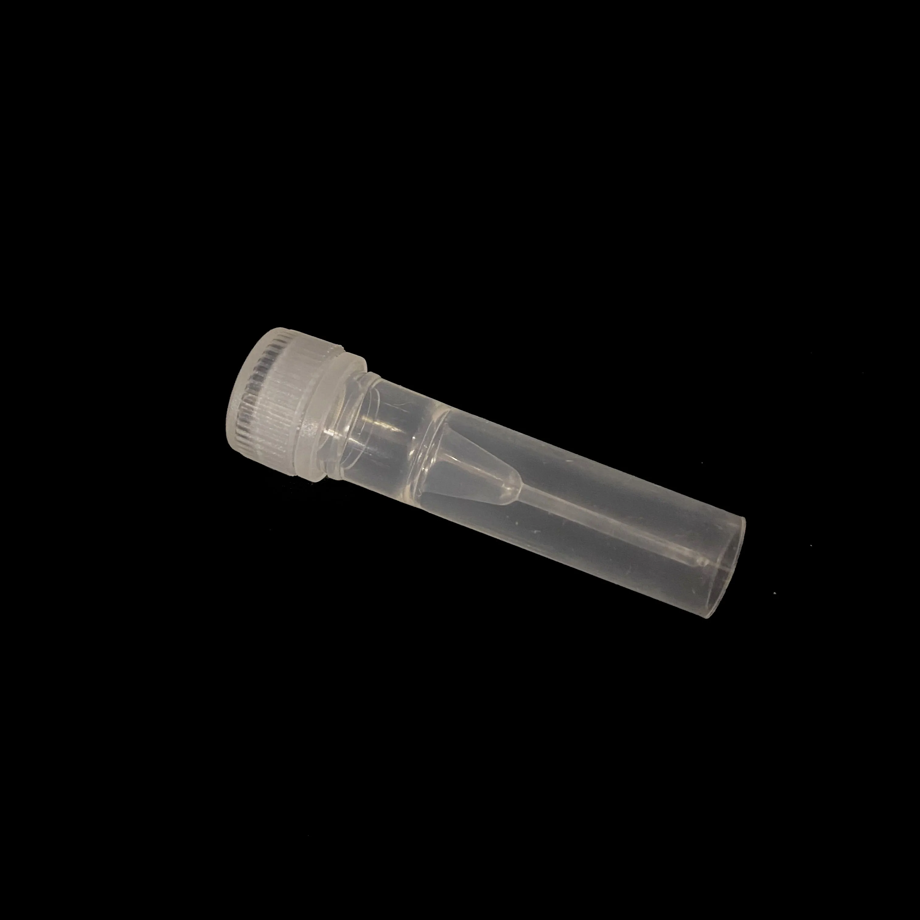 Laboratory Plastic Flat Bottom Cryovial Tube 0.5ml 1ml 1.5ml 1.8ml 2ml Micro Cryogenic Vial Tube with Screw Lid Cryotube