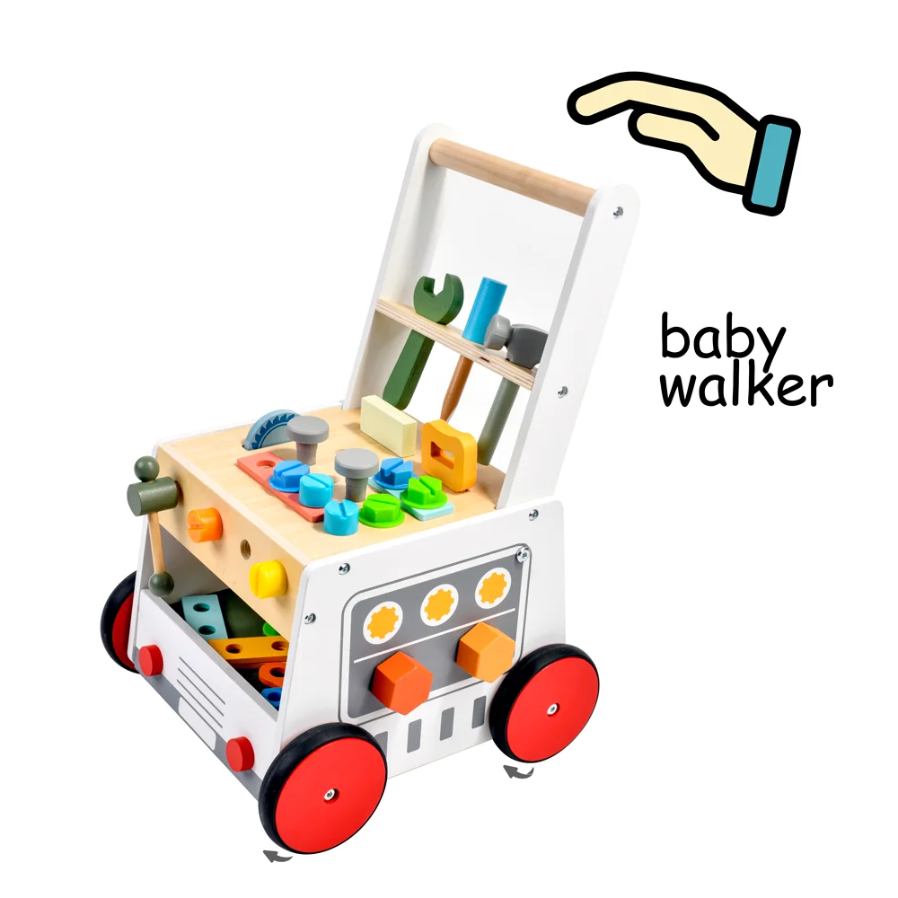 Portable Manual Repair Engineering Car Kit for Boys Girls Wood Material Variety Removal Screws Age Range 2-4 Years 5-7 Years