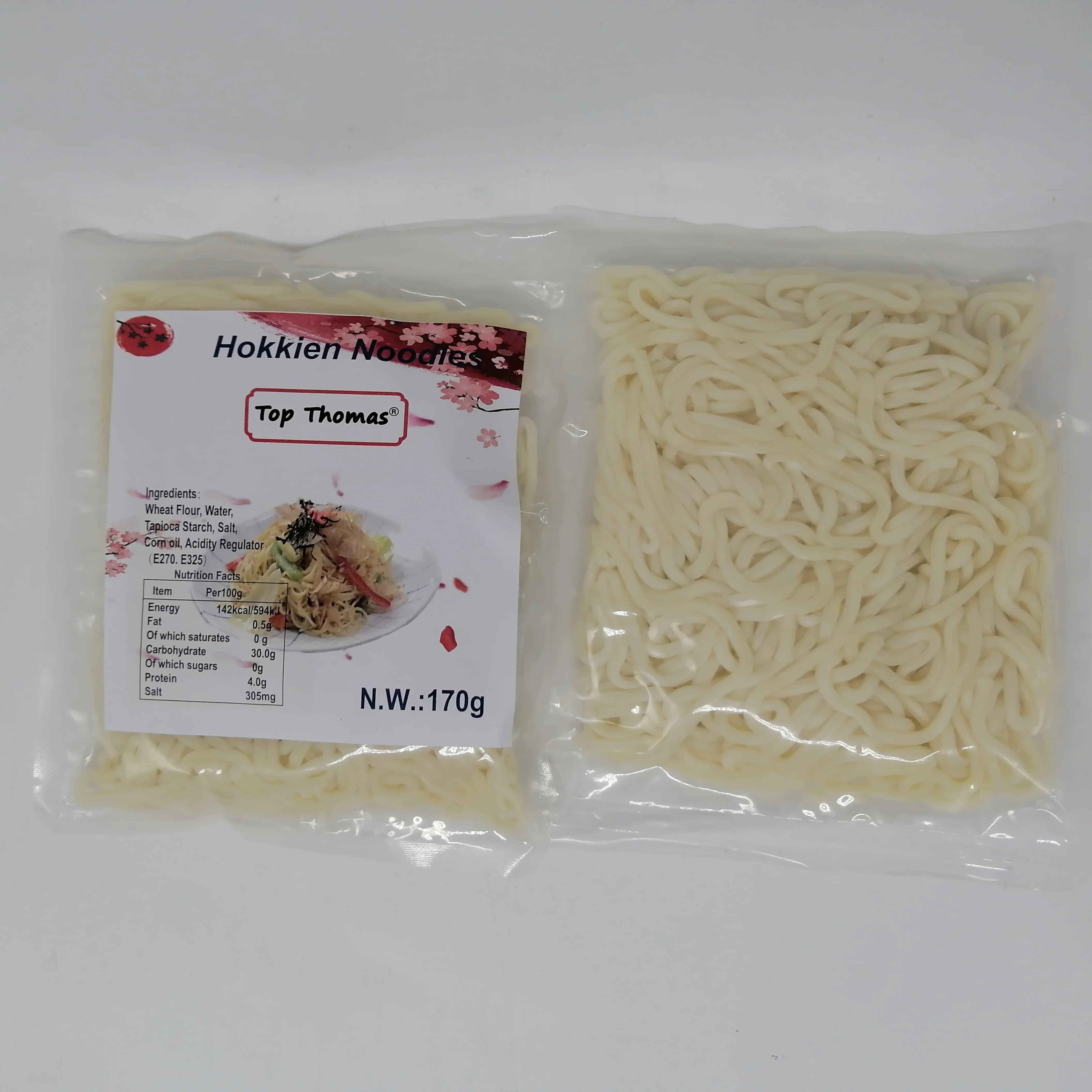 2024 New designed  Ready Stock No Eggs Healthy Halal Asian Noodles Chicken Flavor Delicious Wet Ramen Noodle