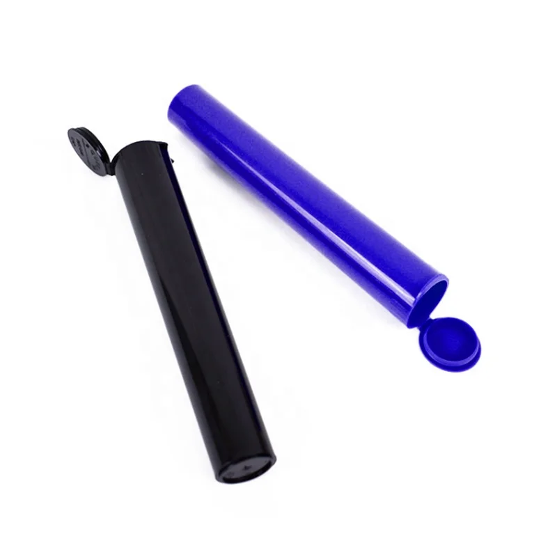 Wholesale PP Plastic Joint Tubes Clear Packaging CR 116MM Pop Top Childproof Tube With Lid