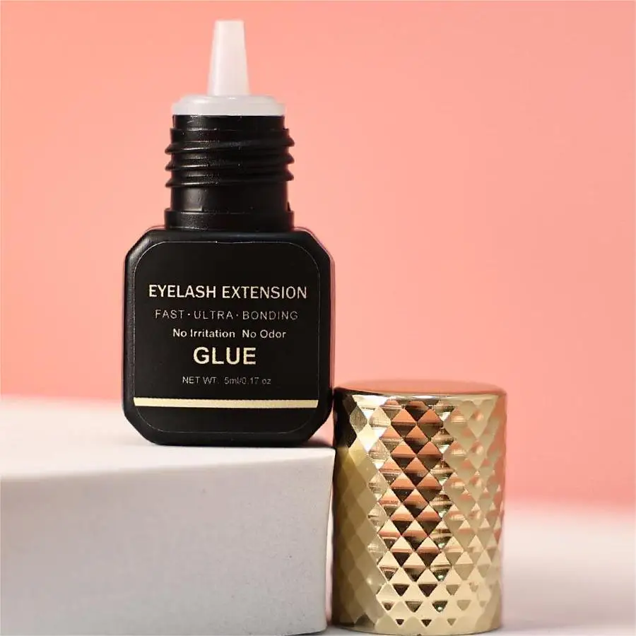 0,5 сек, прочная масляная клейкая розовая водонепроницаемая клейкая лента для наращивания чувствительных глаз