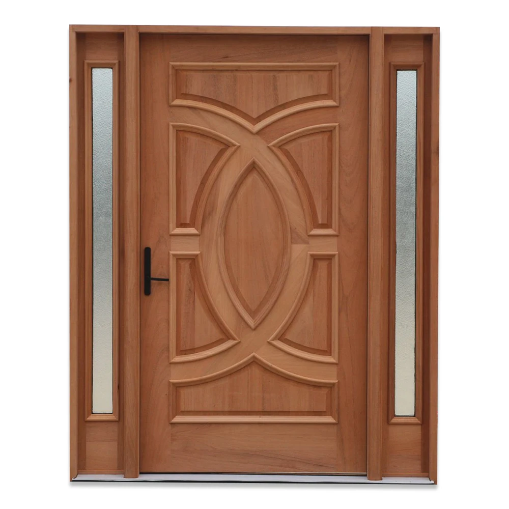 
High Quality China Factory Wooden Waterproof Plywood Door Easy Workability Pine Plywood For House Door 