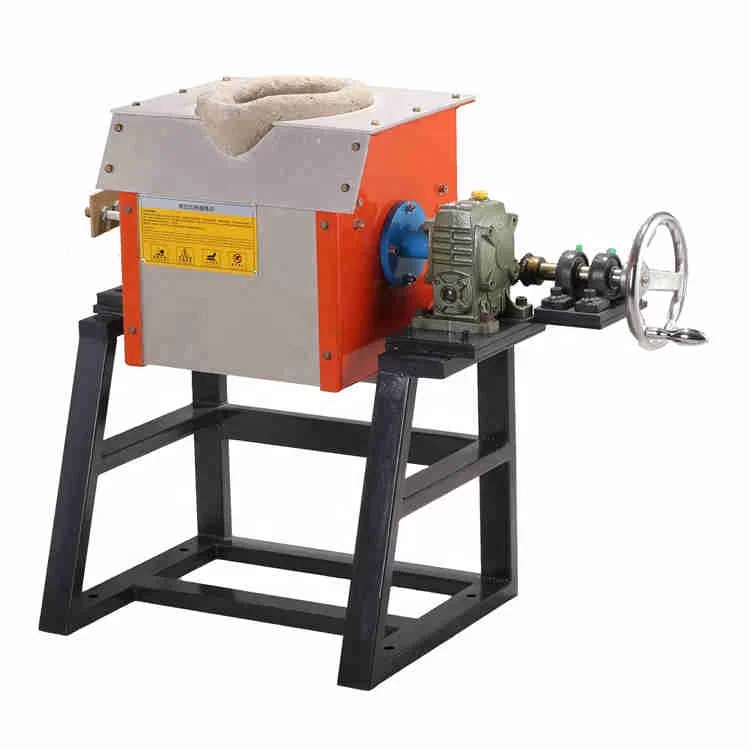 Induction aluminium melt furnace medium frequency furnace melt stainless steel