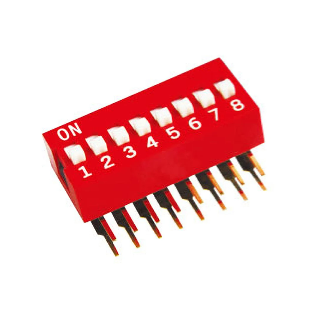 Right Angle Type DIP Switch Supplier Dip/Digital/Thumb wheel Switches Waterproof Rotary Dip Switch