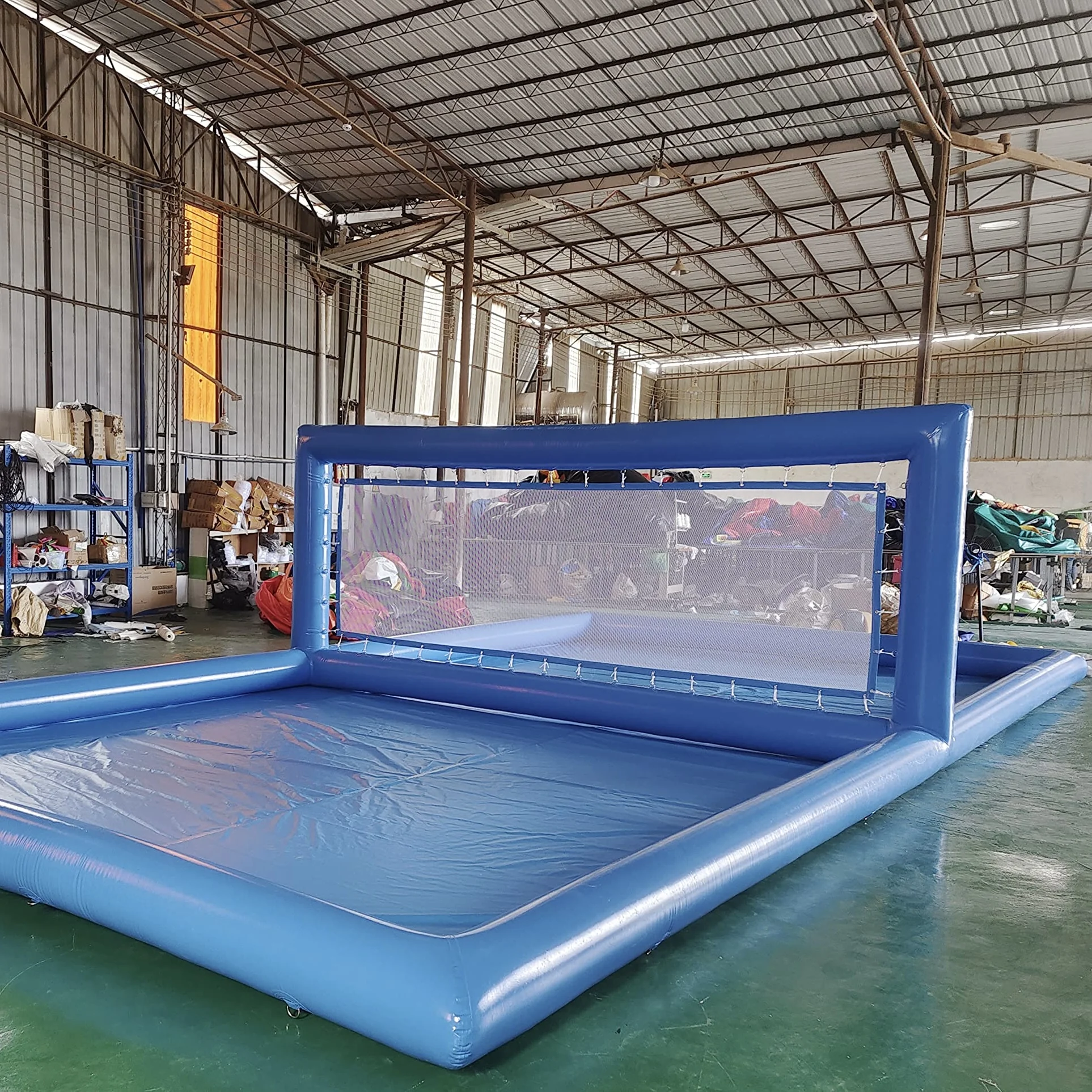 watertight game outdoor inflated sports inflatable set float games with volleyball pool inflatable