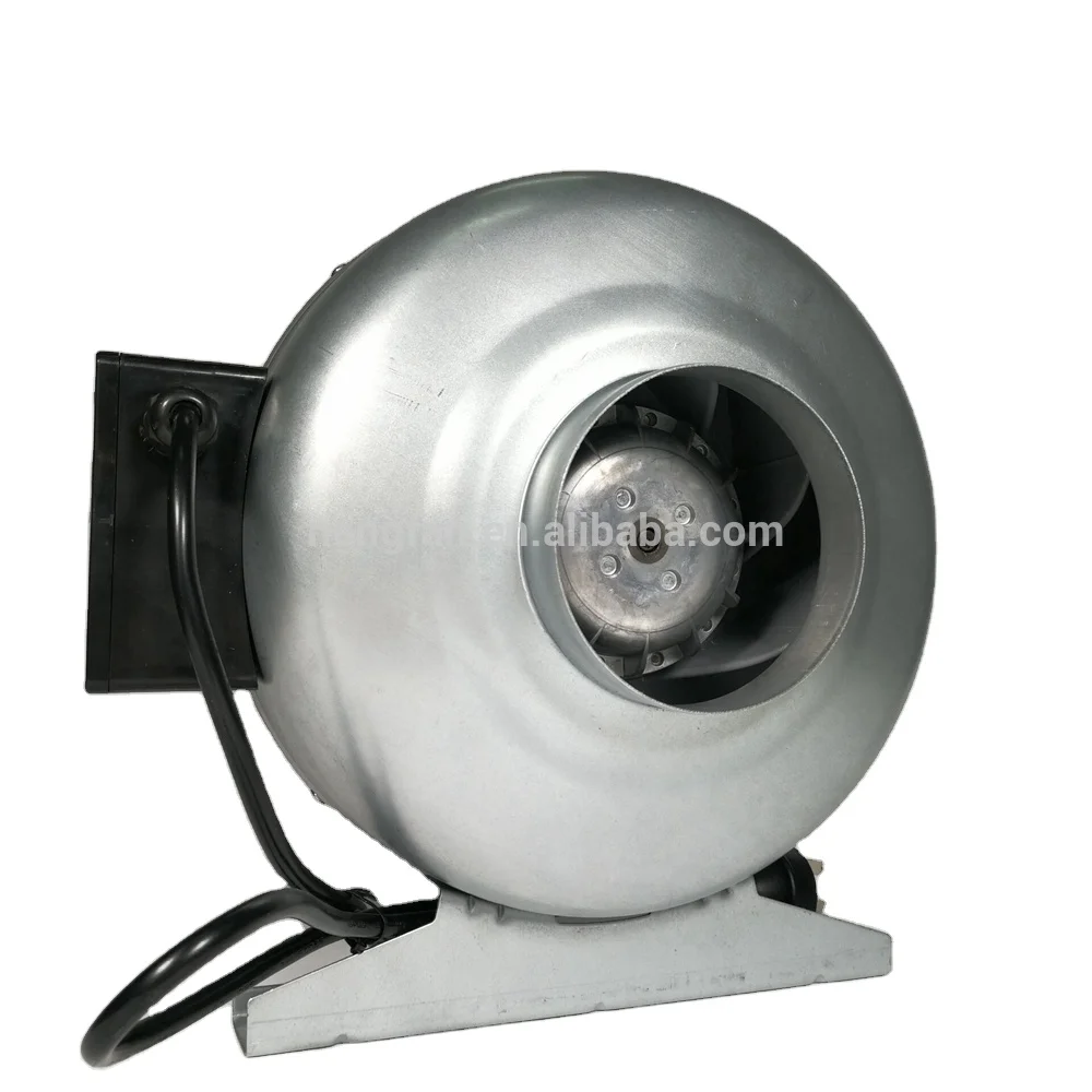 
low noise 110v 220v 230v ac circular duct inline marine tunnel ventilation tube fan 