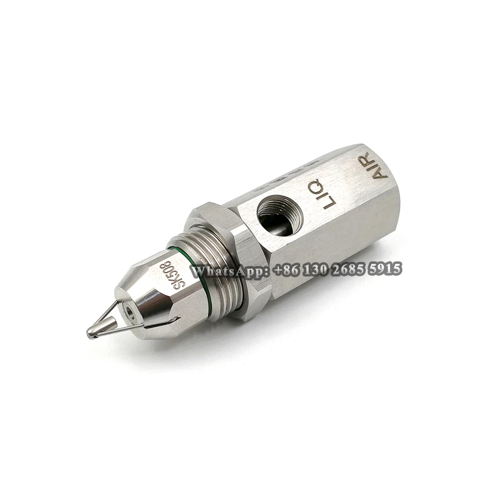 Coating Cleaning Machine Spraying Atomizer Nozzle, Fog Air Ultrasonic Spray Nozzle for Spraying Coating