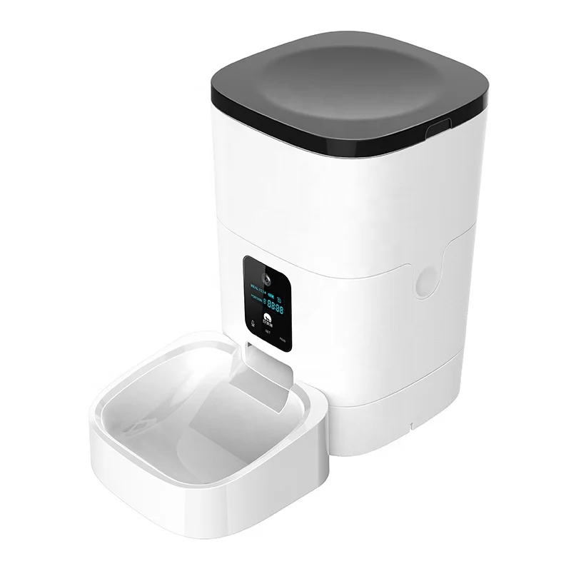 Advanced Smart Remote Monitoring Quantitative Auto Microchip Pet Slow Feeder