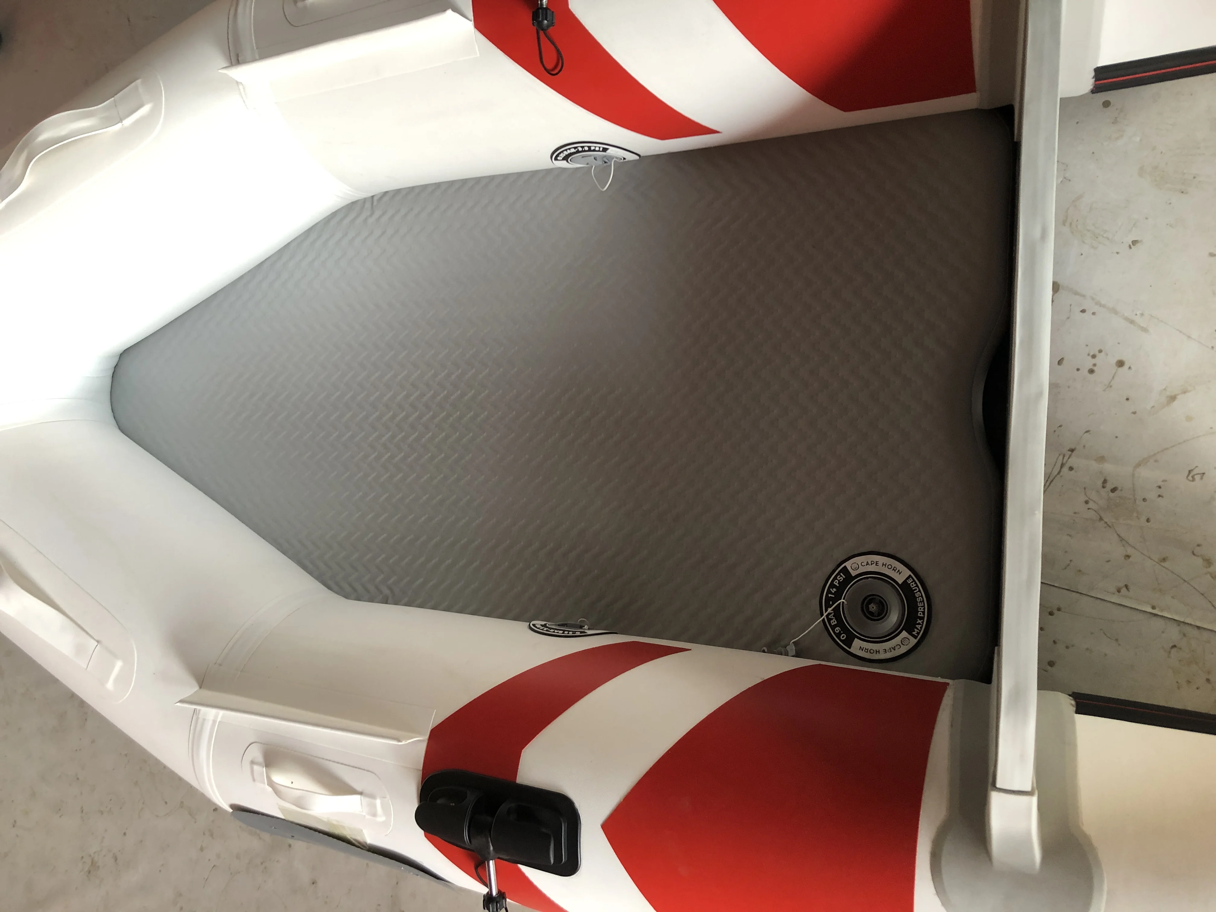 Inflatable Fishing Belly Boat Float Tube with Paddles and Motor Engine for Rowing Rafting Paddling