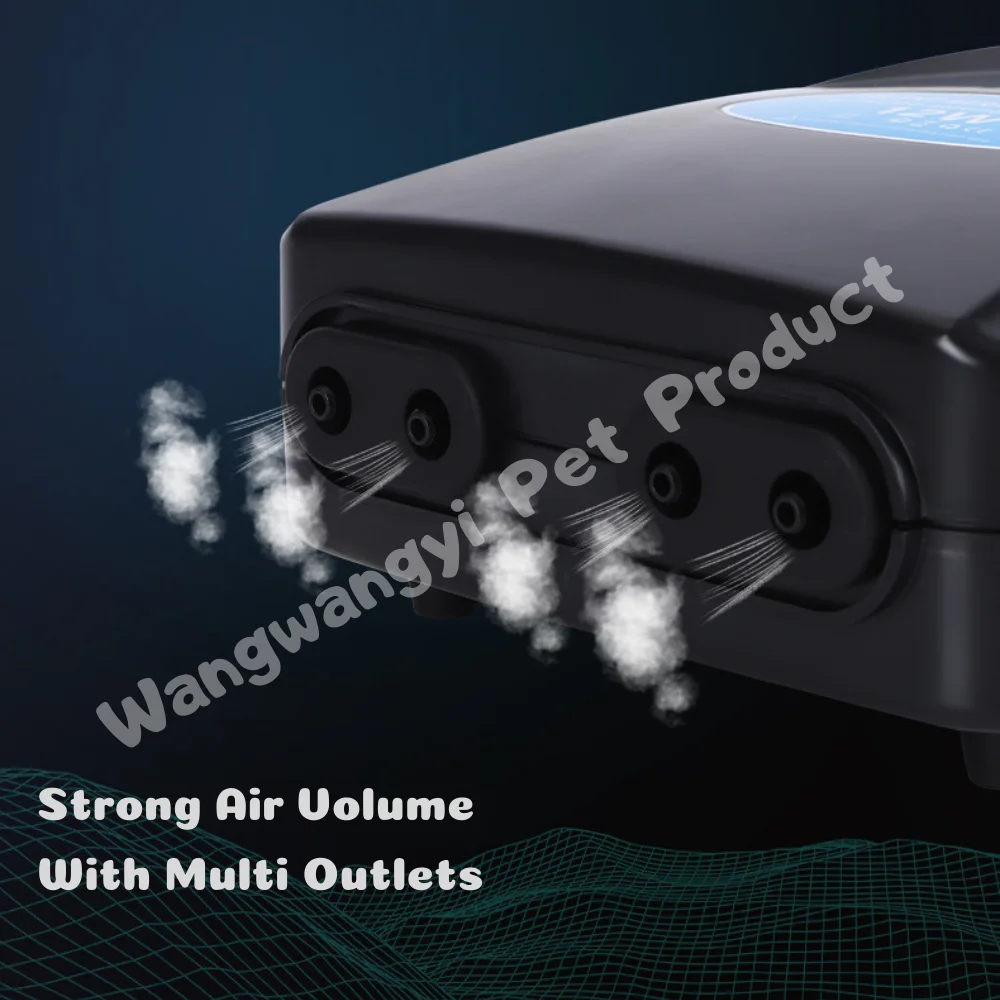 Wholesale Silent Mini Fish Tank Oxygen Pump 3W 5W 8W Air Pump Aquarium Accessories