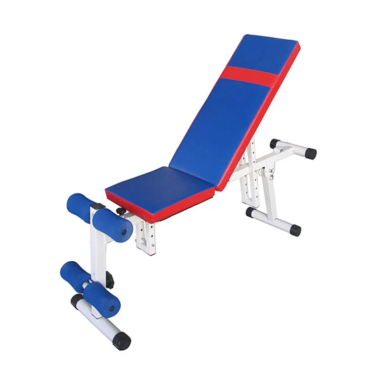 Home Gym  Workout Adjustable Flat Exercise Foldable Fitness Sit Up Dumbbell Weight Benches