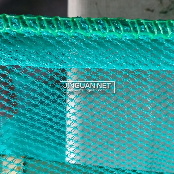 PE Raschel knotless nets for round net cages