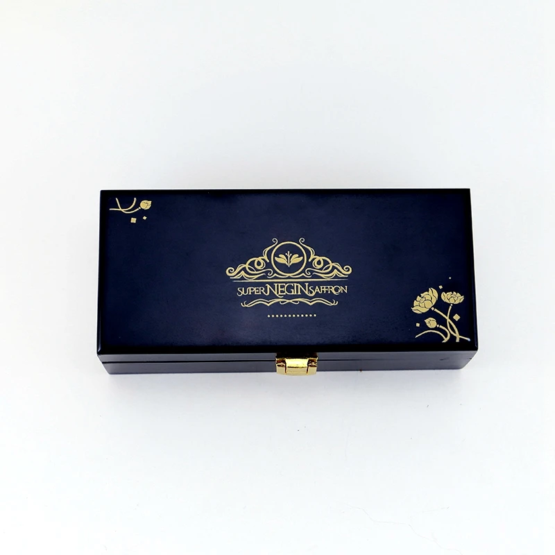 Luxury Custom Logo Printing MDF Timber Recyclable Wooden Gift Box Cosmetic Jewelry Packaging Box