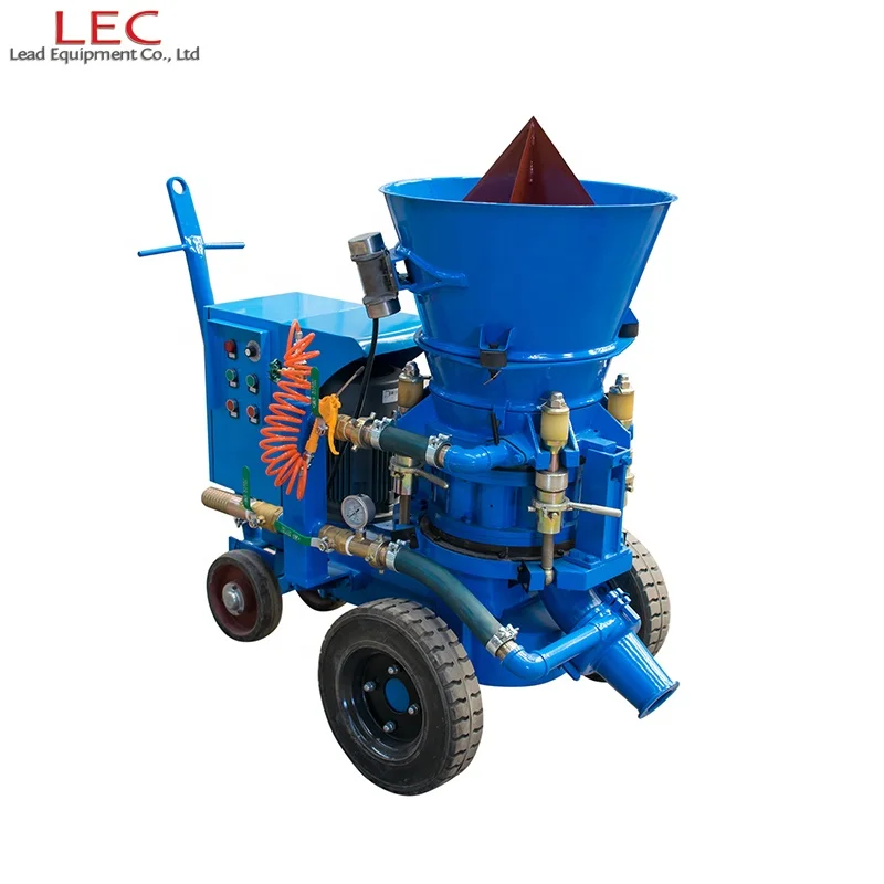 3m3/h refractory Guniting Equipment Concrete Spraying dry Shotcrete Machine