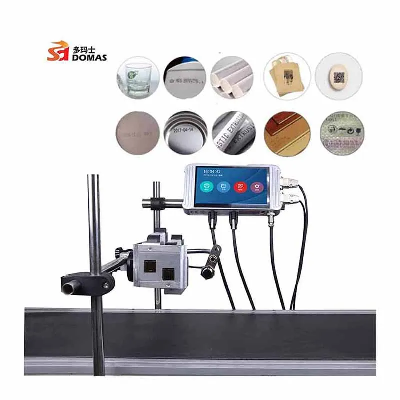 DOMAS Cheapest Stable 12.7mm Inkjet Marking Printer Printing Machine Online Printers Automatic Tij logo