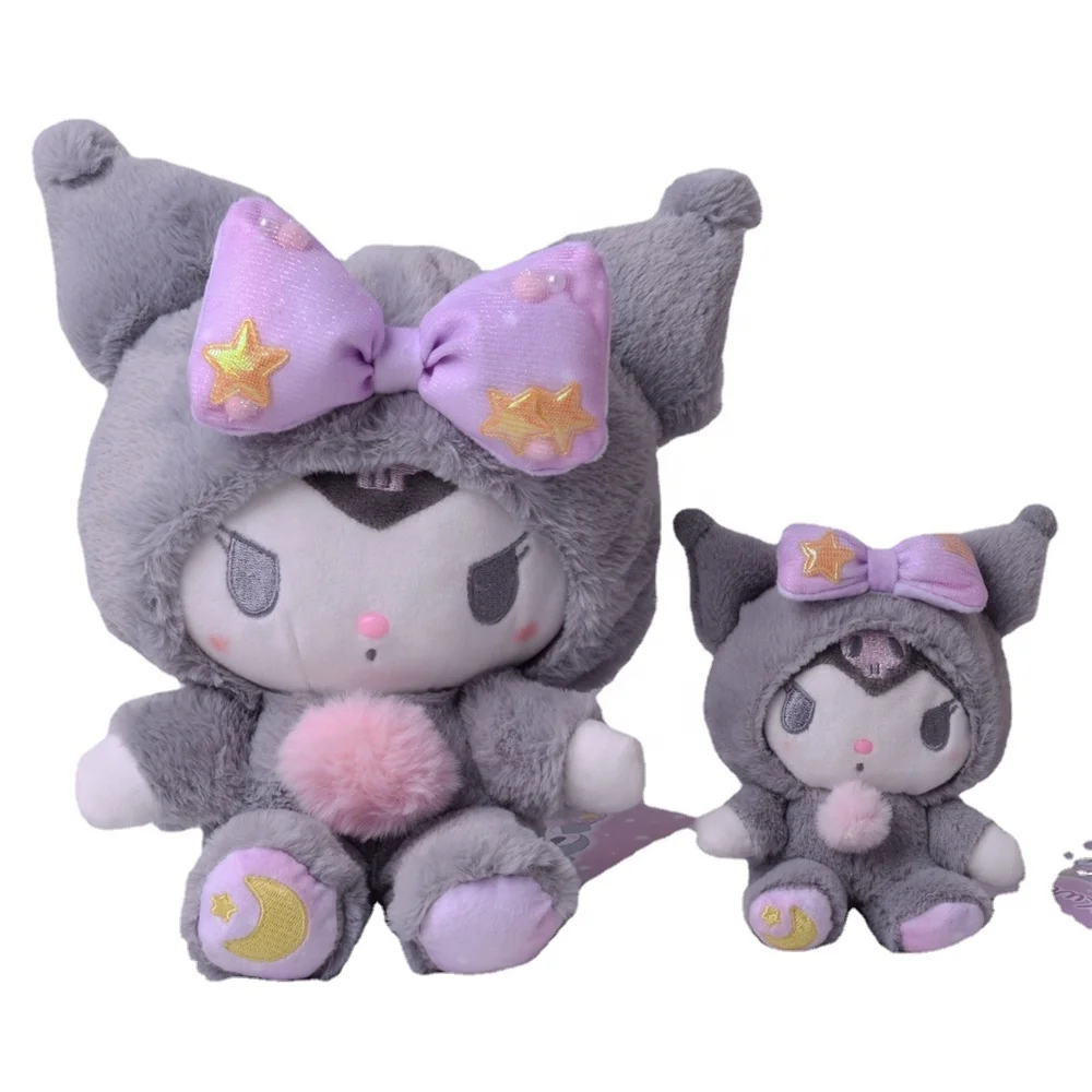 Wholesale Sanrioed Kuromi My Melody Kawaii Japan Cartoon Plush Action & Toy Figures Stuffed Animals Toys Model Number Sanrioed