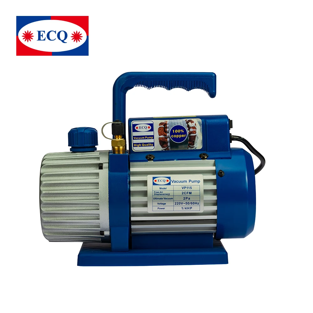 Household Air conditioning use Vacuump Pump VP115 1L/S Single stage HVAC AC ECQ Vacuum Pump 1/4HP 110V 220V