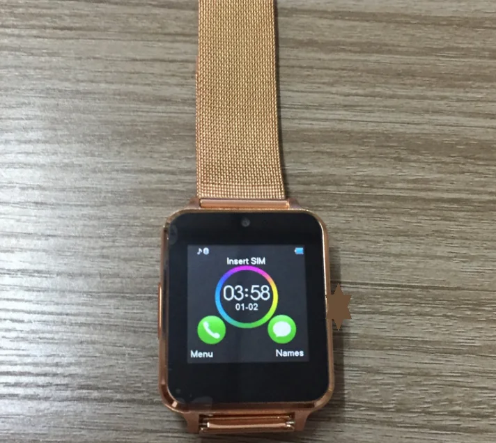 Top Factory good quality z60 smartwatch With Phone Call 2G GSM SIM TF Card Camera for all phones