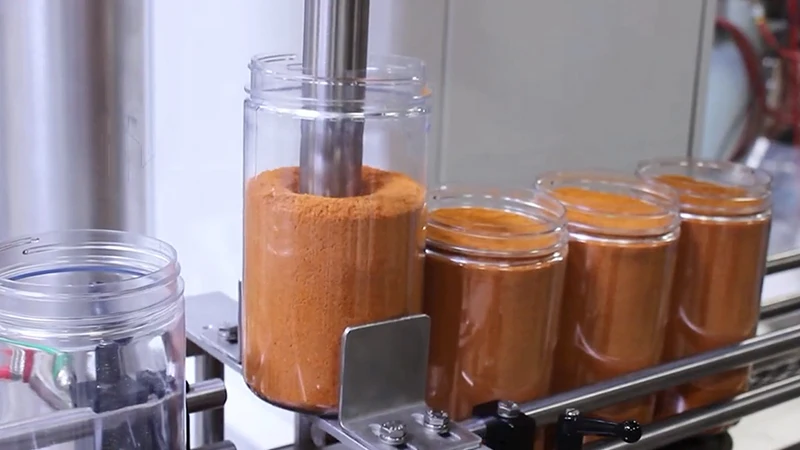 Factory Semi Automatic Price Cream Small Bottle Coffee Capsule Filling Machine Production line