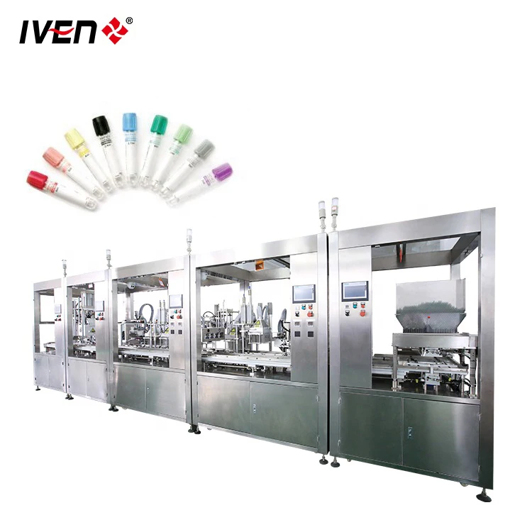 Great Sale Automatic Disposable Medical Supplies Vacuum Blood Collection Tube Machine