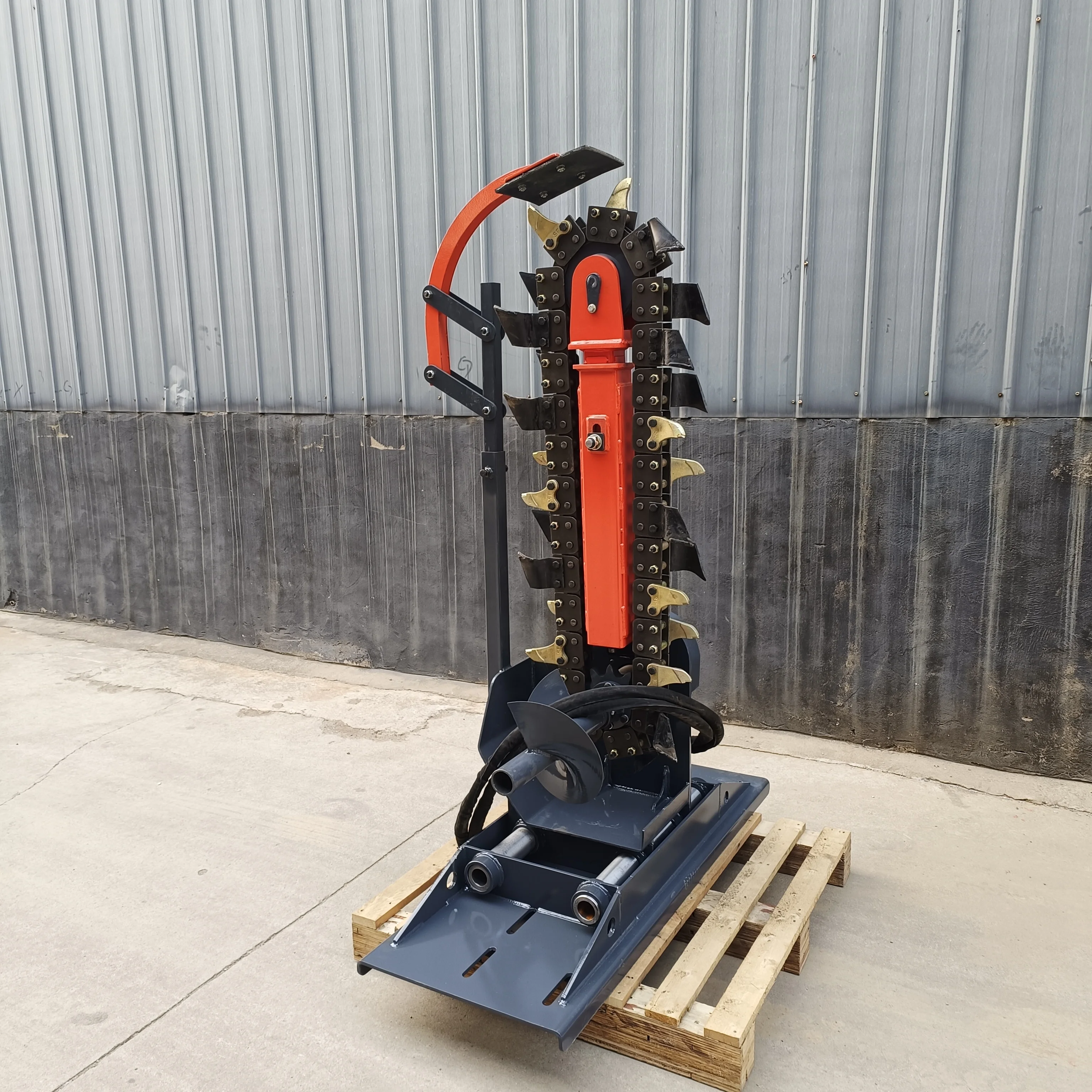 trencher for Skid Steer Loader/Trencher for Excavator Ditcher/Chain Trencher