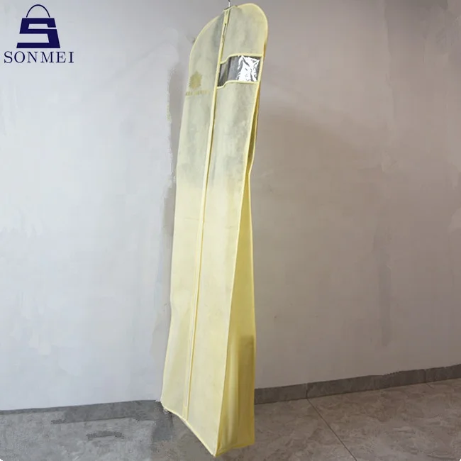 Large gusset heavy bridal gown clothes ivory dress bags garment