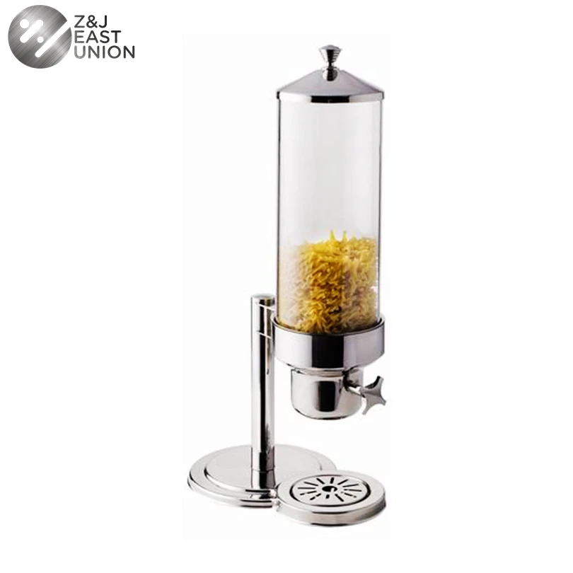 Eco-friendly acrylic Single Bulk Dry Food Cereal Dispenser