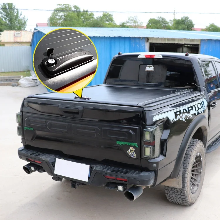 Benext Factory hard aluminium alloy retractable tonneau cover roller shutter lid truck bed covers for gwm poer Great Wall cannon