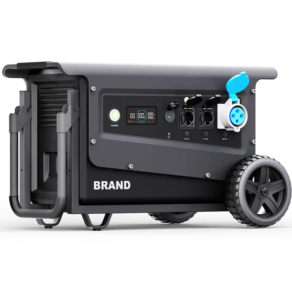 Soop 5kw ups электростанция солнечный генератор портативная Водонепроницаемая 5000 Вт уличная с солнечными панелями