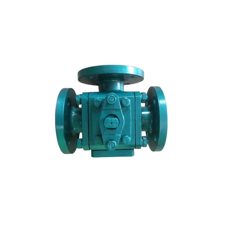 Factory Price full Fluorine Ptfe Lined Flange Ball Valve Manual Lever Handle Operated Ball Valve