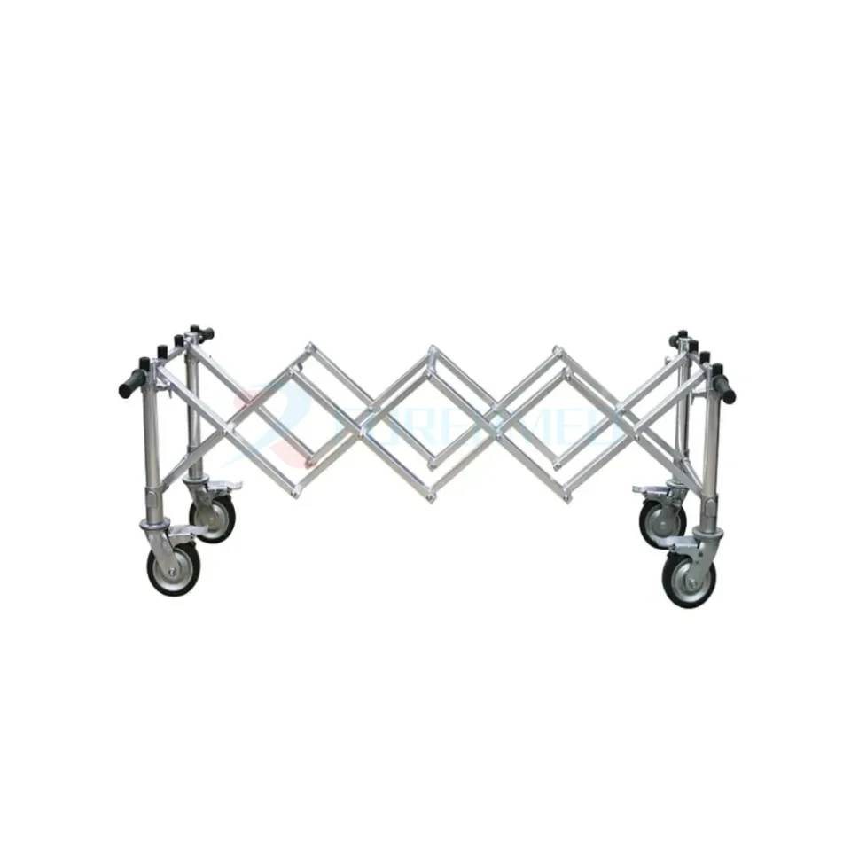 Church Truck Trolleys For Coffins Stainless Steel Coffin Trolley Funeral Coffin Trolley