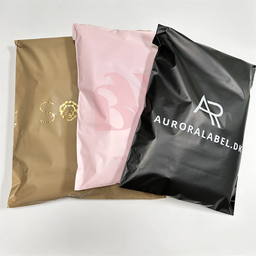 Custom Logo Courier Bag Wholesale Polymer Mailing Bags For Clothing Matte Clothes Packaging Shipping Postage Bag