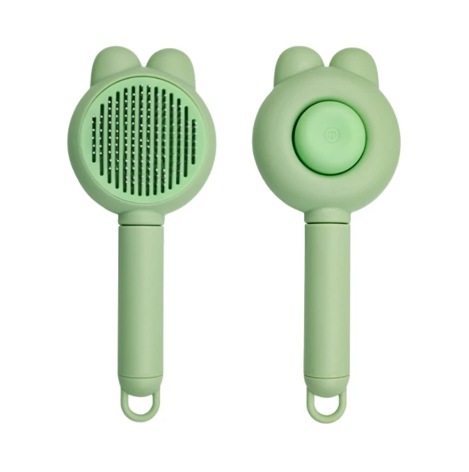 Cartoon Rabbit Cat Head Monkey Shape Pet Hair Remover Comb Message Comb Dog And Cat Grooming Combs