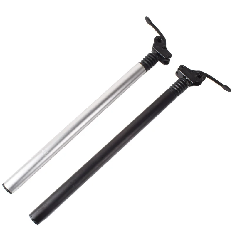 Амортизатор подседельного штыря 31,8/33,9*550 мм, амортизирующий стальной Подседельный штырь для горного и дорожного велосипеда, подседельная труба для электрического велосипеда