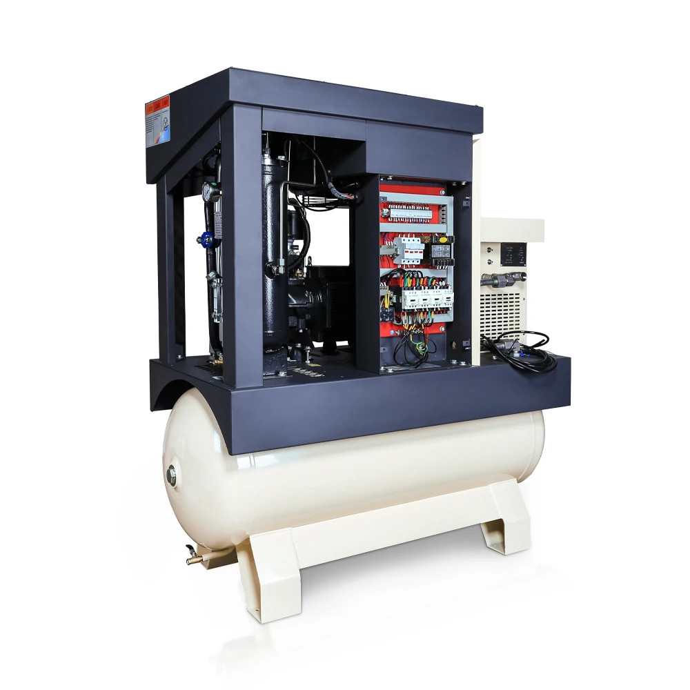 XLAM ATD 7 8 10 bar air dryer air tank fixed speed screw type compressor for sale