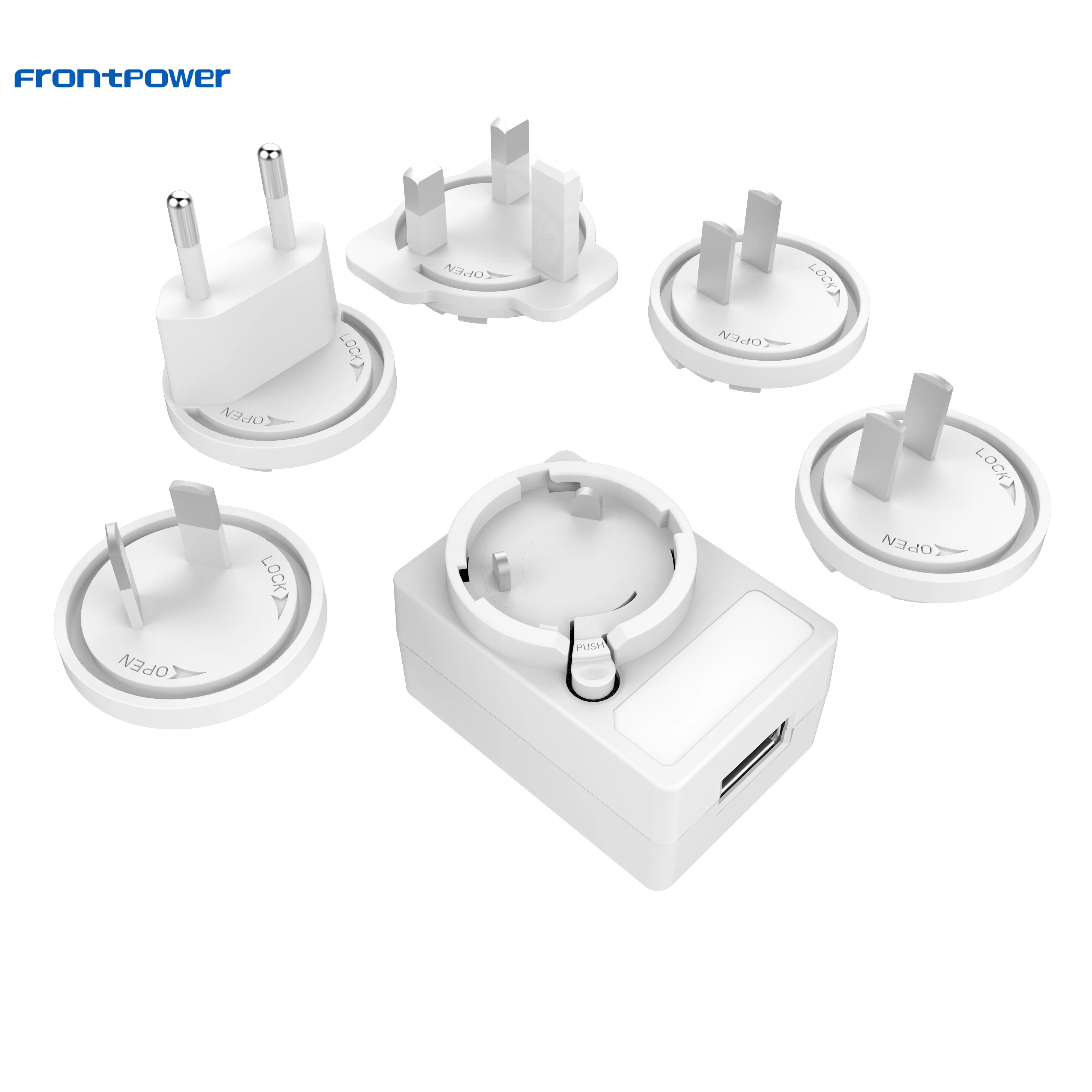 5V 1A 2A 2.5A 3A US EU UK AU Plug SMPS ACDC Phone Charger USB White Power Adapter Supply BIS/ECAS/UL/CE/GS/SAA/KC/PSE/ETL/UKCA