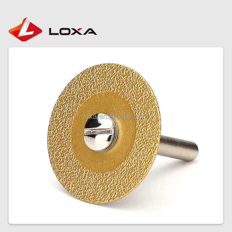 30/40/50mm Vacuum Brazed Diamond Mini Engraving Saw Blade Ultra-Thin Glass Cutting Disc for Cutting Carving Glass
