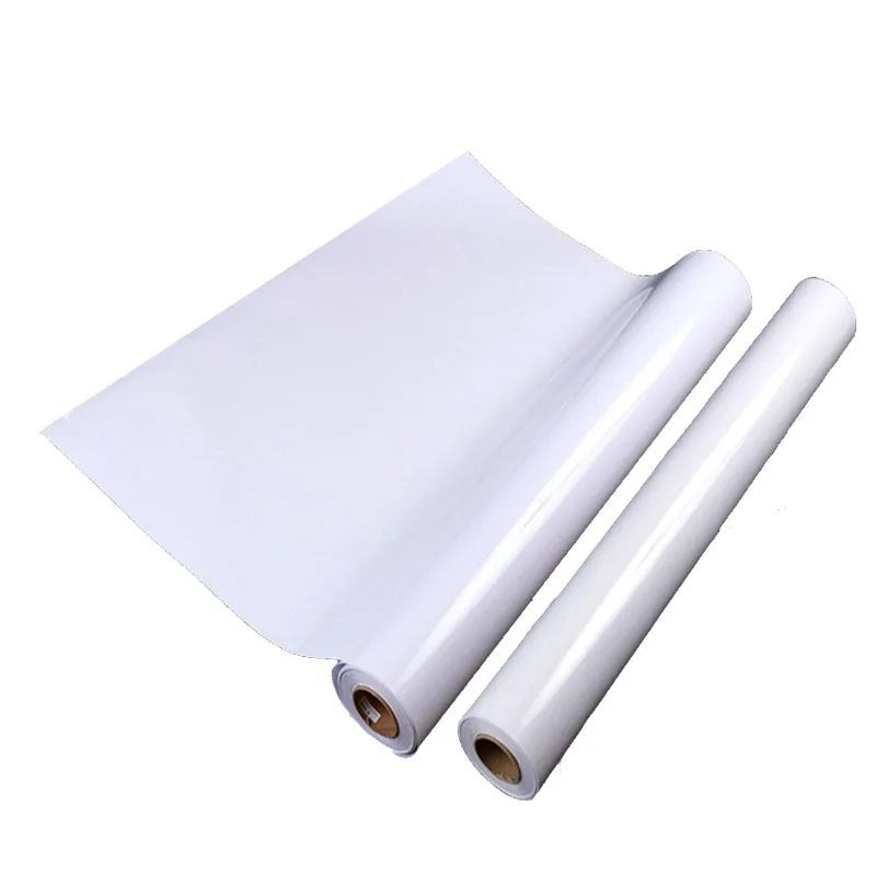 80~100 Micron PVC Film Glossy/Matte Self Adhesive Printing Vinyl Roll For Advertising Materials