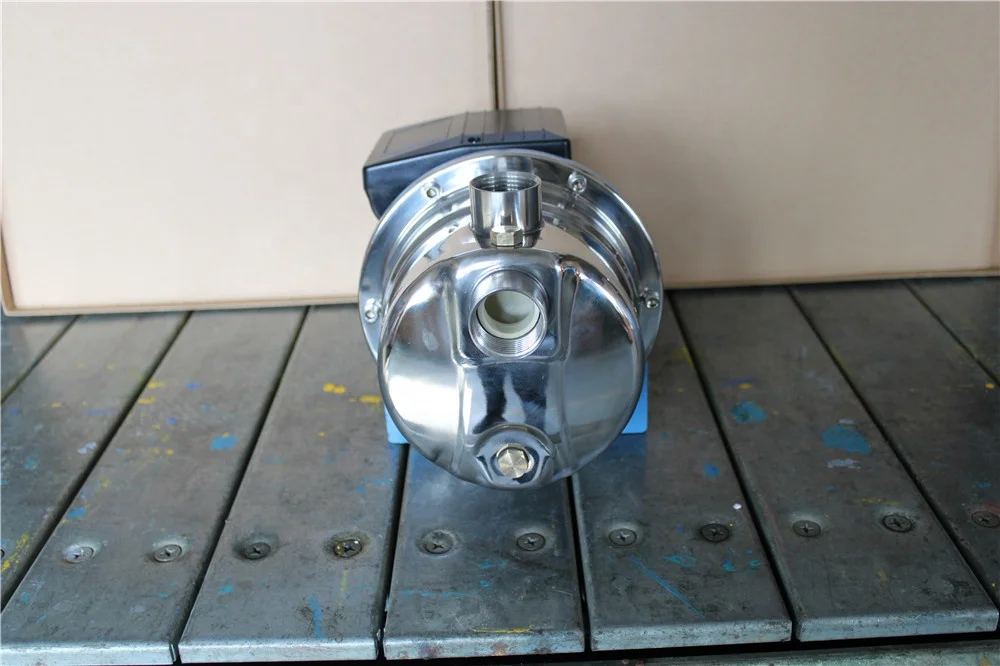 1HP Stainless Steel Electric AC Surface Self Priming Centrifugal Jet Water Pump For Household Water Supply