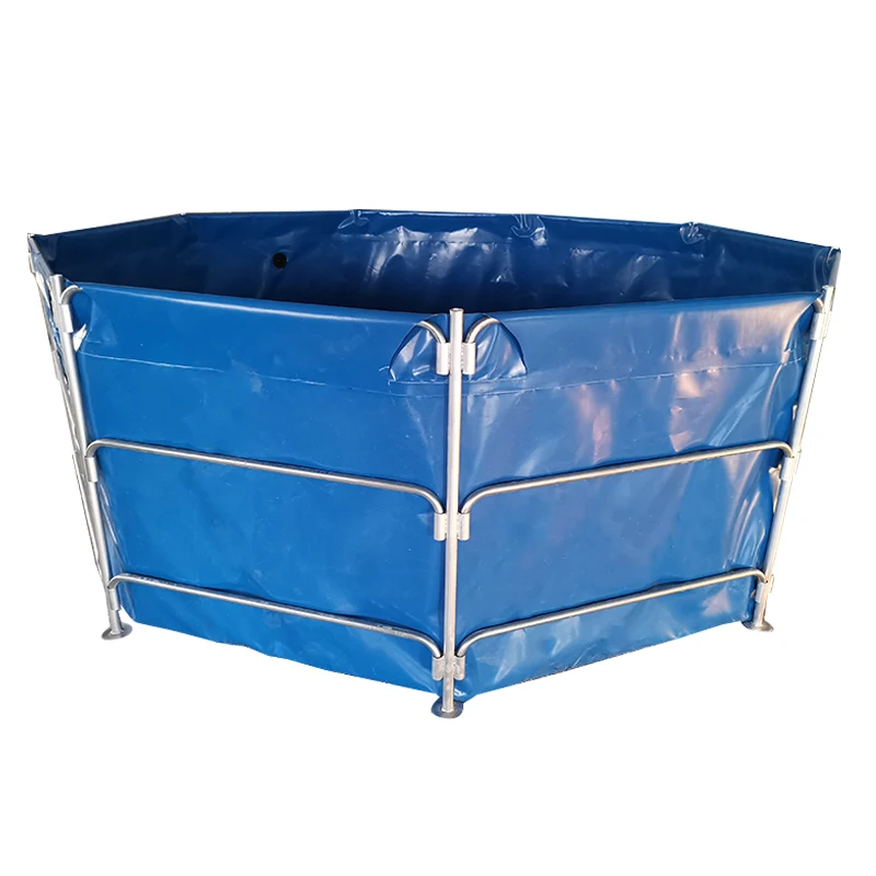 Factory direct sale drum filter aquaculture tank with windows for outdoor and indoor fish farm tanks