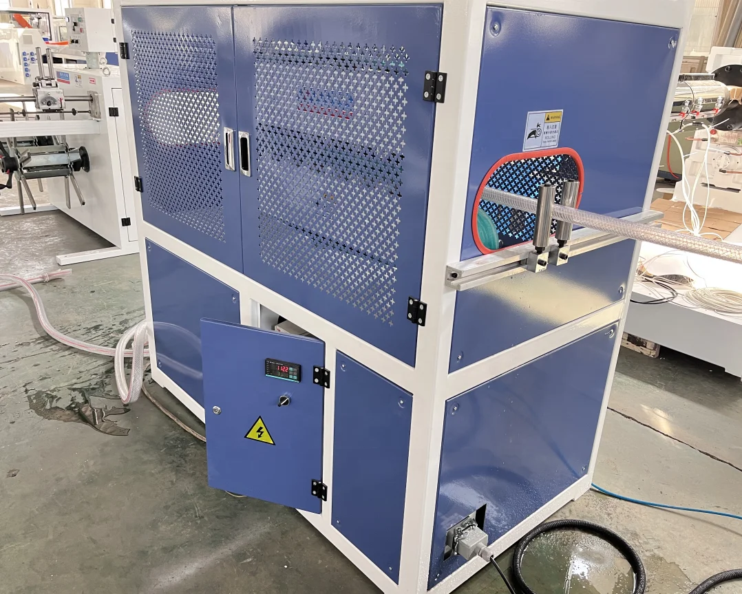 PVC fiber reinforced pipe making machine garden pipe production line PVC Fiber tube machine